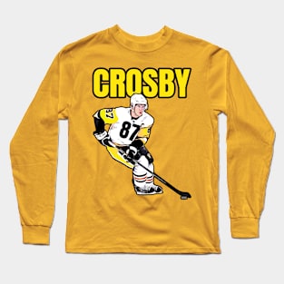 Penguins Crosby 87 Alt Long Sleeve T-Shirt